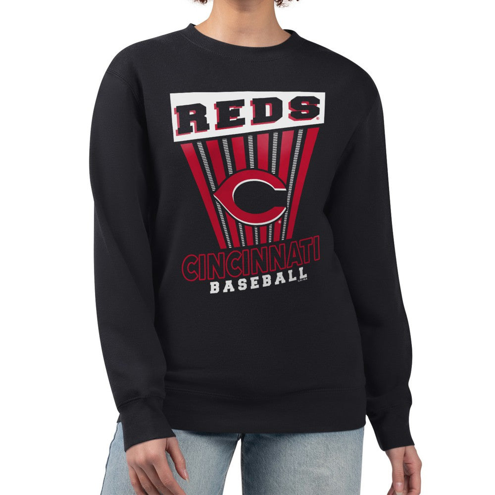 Cincinnati Reds Starter Women's Poster Print Pullover Sweatshirt Near Me
