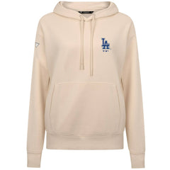 Los Angeles Dodgers Levelwear Women's Cooperstown Collection Adorn Core Logo Pullover Hoodie Lifestyle