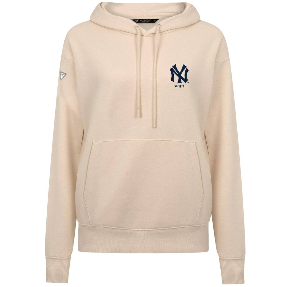 New York Yankees Levelwear Women's Cooperstown Collection Adorn Core Logo Pullover Hoodie Online