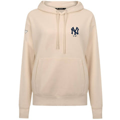 New York Yankees Levelwear Women's Cooperstown Collection Adorn Core Logo Pullover Hoodie Online