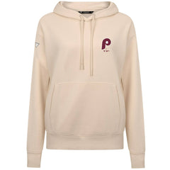Philadelphia Phillies Levelwear Women's Cooperstown Collection Adorn Core Logo Pullover Hoodie Clearance