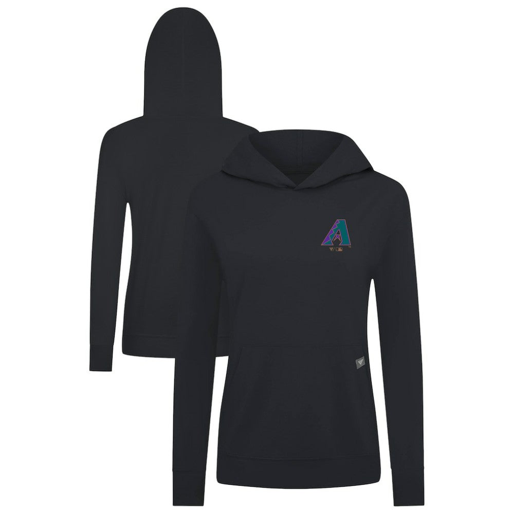 Arizona Diamondbacks Levelwear Women's Cooperstown Collection Relay Core Logo Pullover Hoodie Online