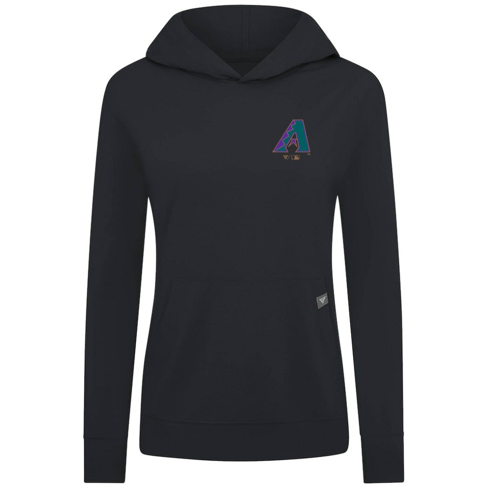 Arizona Diamondbacks Levelwear Women's Cooperstown Collection Relay Core Logo Pullover Hoodie Online