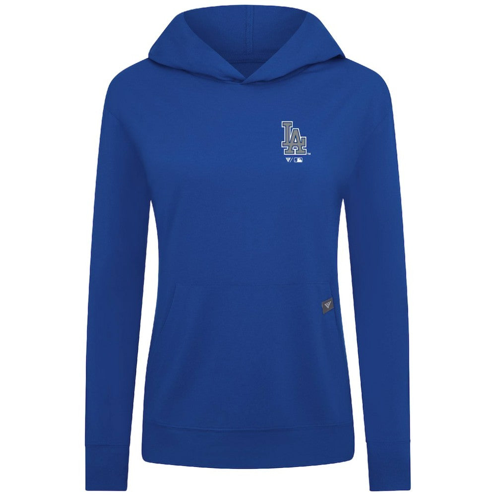 Los Angeles Dodgers Levelwear Women's Cooperstown Collection Relay Core Logo Pullover Hoodie Sale