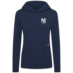 New York Yankees Levelwear Women's Cooperstown Collection Relay Core Logo Pullover Hoodie Sale