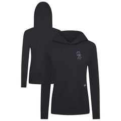 Colorado Rockies Levelwear Women's Cooperstown Collection Relay Core Logo Pullover Hoodie Sale