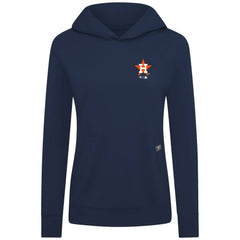 Houston Astros Levelwear Women's Cooperstown Collection Relay Core Logo Pullover Hoodie Clearance