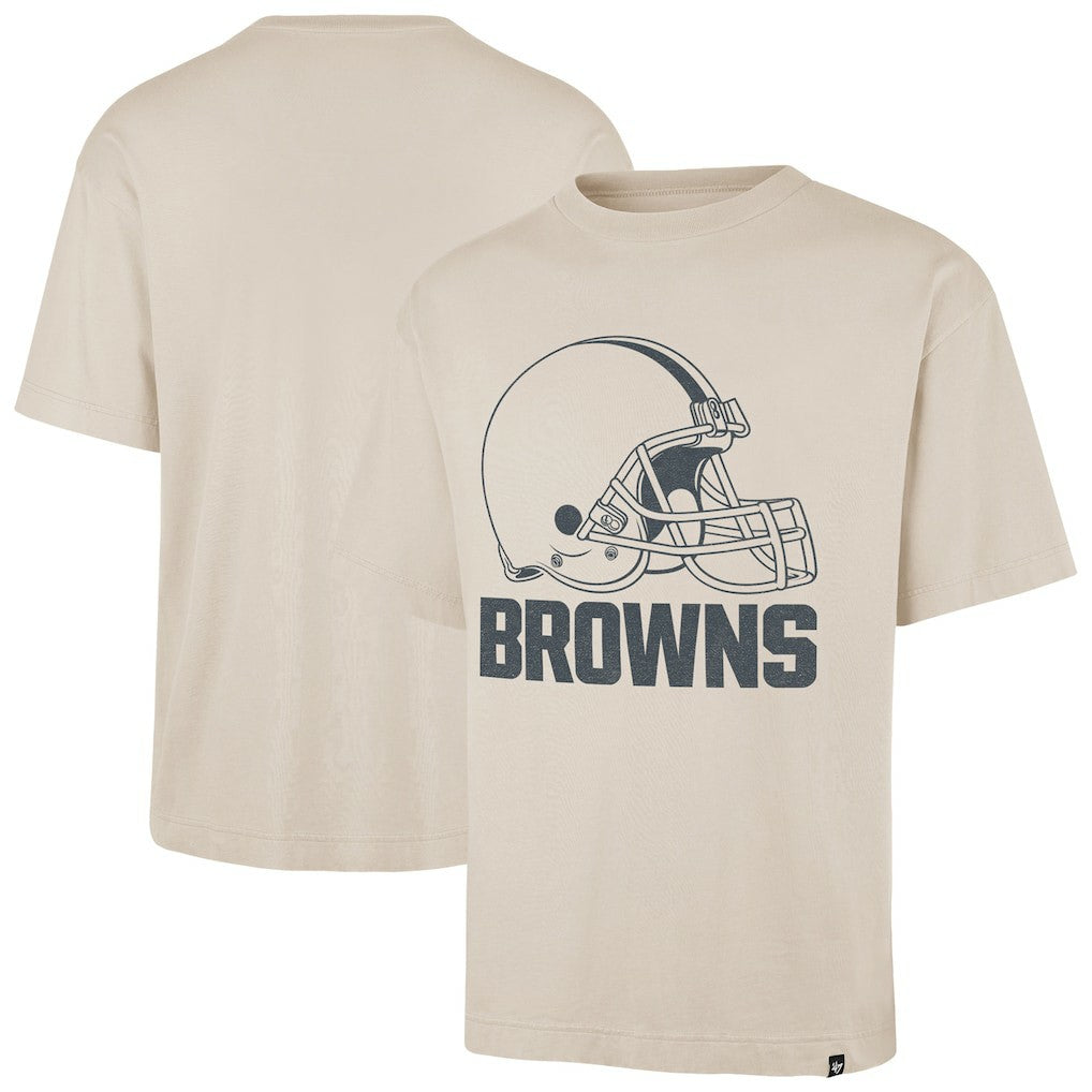 Cleveland Browns '47 Bouldering Imprint Ravine Foundation T-Shirt Tan - 47 brand