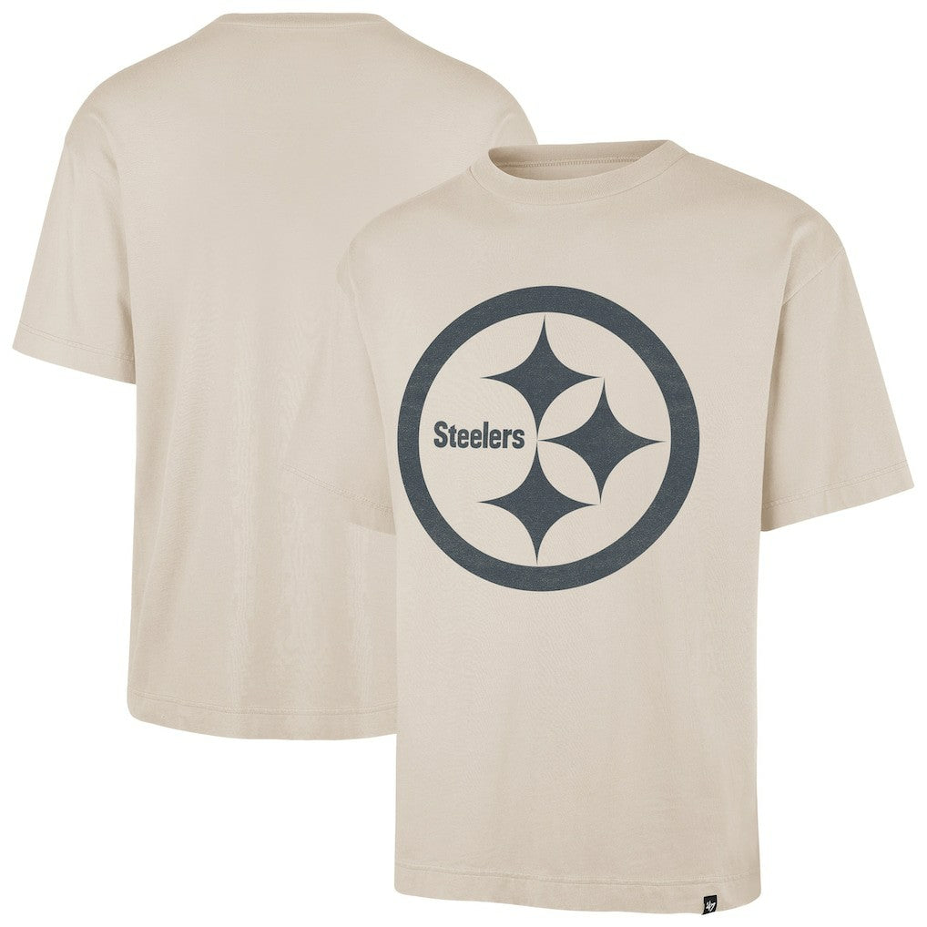 Pittsburgh Steelers '47 Bouldering Imprint Ravine Foundation T-Shirt Tan - 47 brand