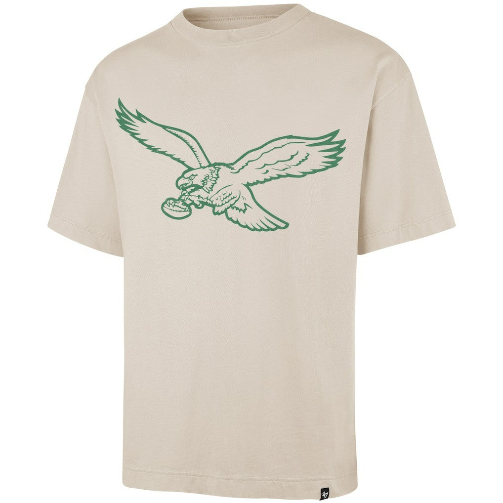 Philadelphia Eagles '47 Bouldering Imprint Ravine Foundation Throwback T-Shirt Tan - 47 brand