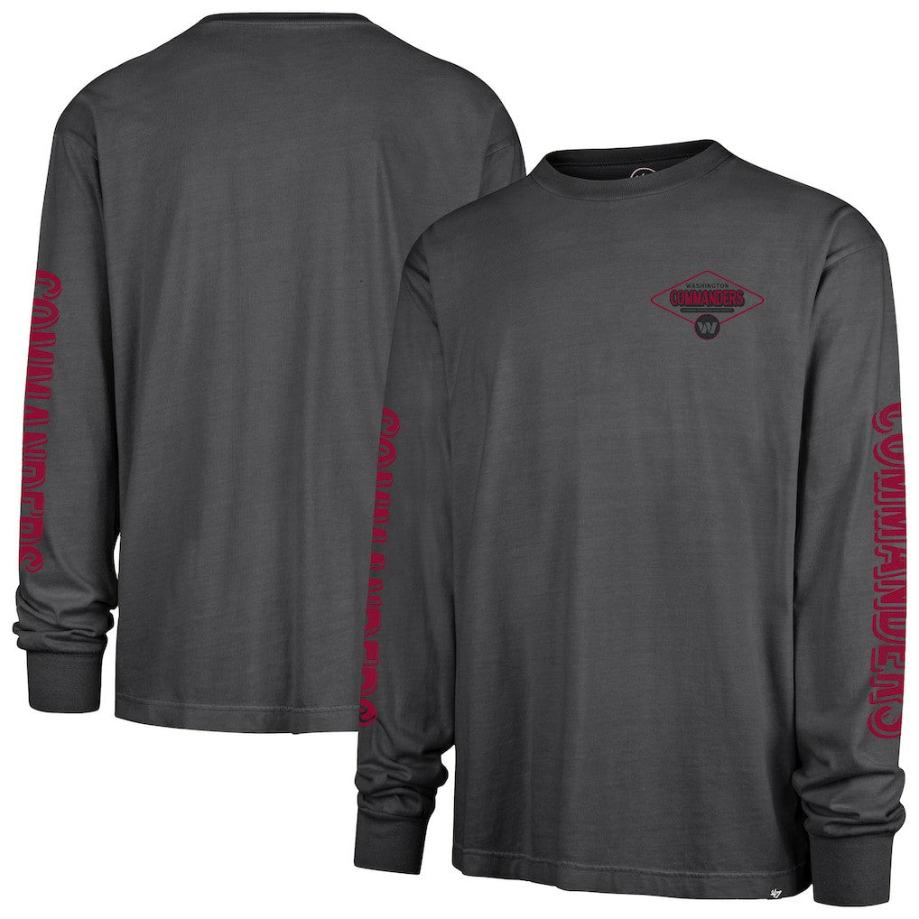 Washington Commanders '47 Cairn Ravine Foundation Long Sleeve T-Shirt Black - 47 brand