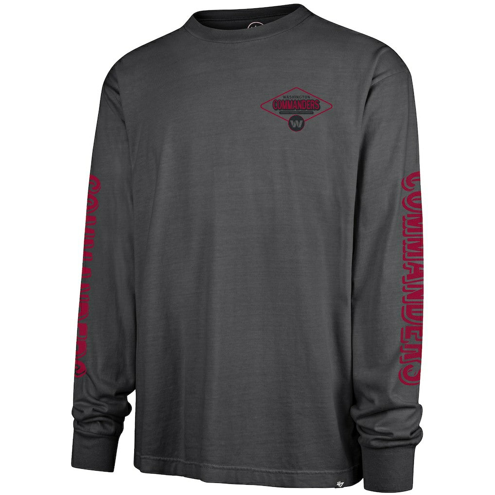 Washington Commanders '47 Cairn Ravine Foundation Long Sleeve T-Shirt Black - 47 brand