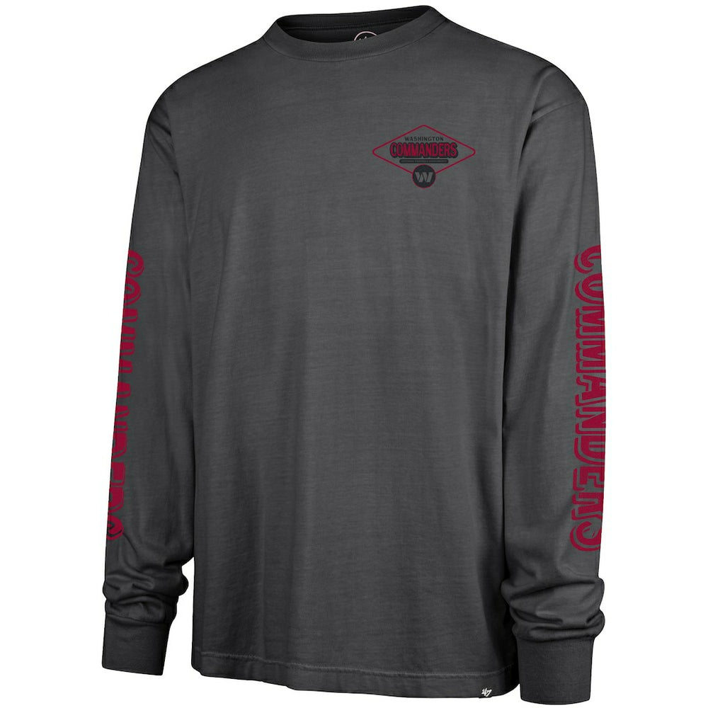 Washington Commanders '47 Cairn Ravine Foundation Long Sleeve T-Shirt Black - 47 brand
