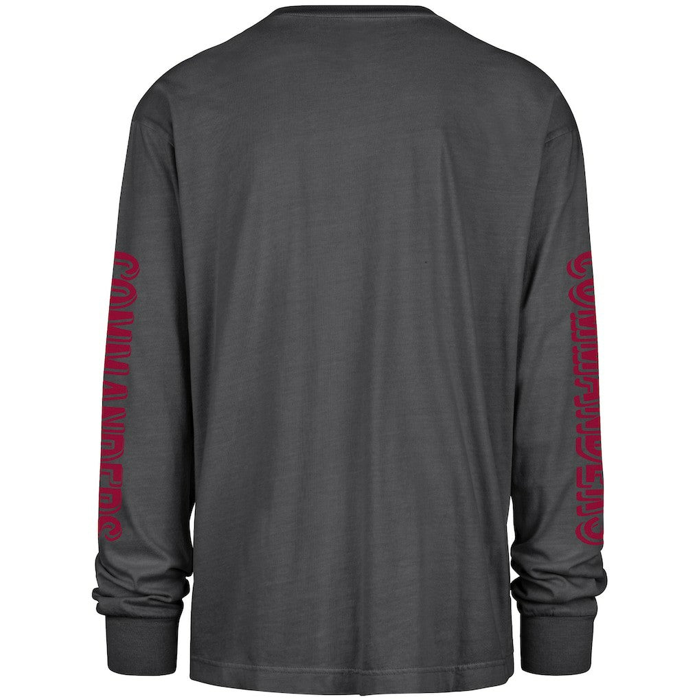 Washington Commanders '47 Cairn Ravine Foundation Long Sleeve T-Shirt Black - 47 brand