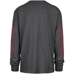 Atlanta Falcons '47 Cairn Ravine Foundation Long Sleeve T-Shirt Black - 47 brand