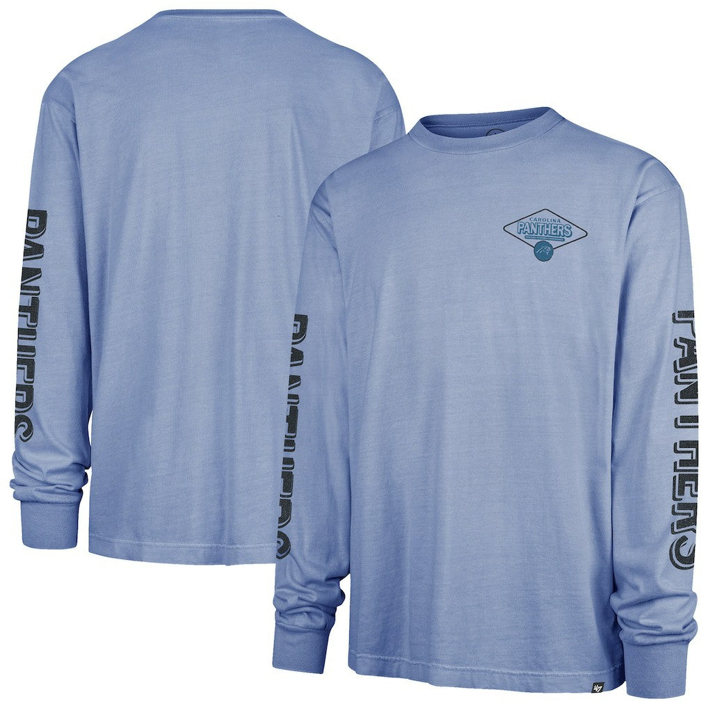 Carolina Panthers '47 Cairn Ravine Foundation Long Sleeve T-Shirt Blue - 47 brand