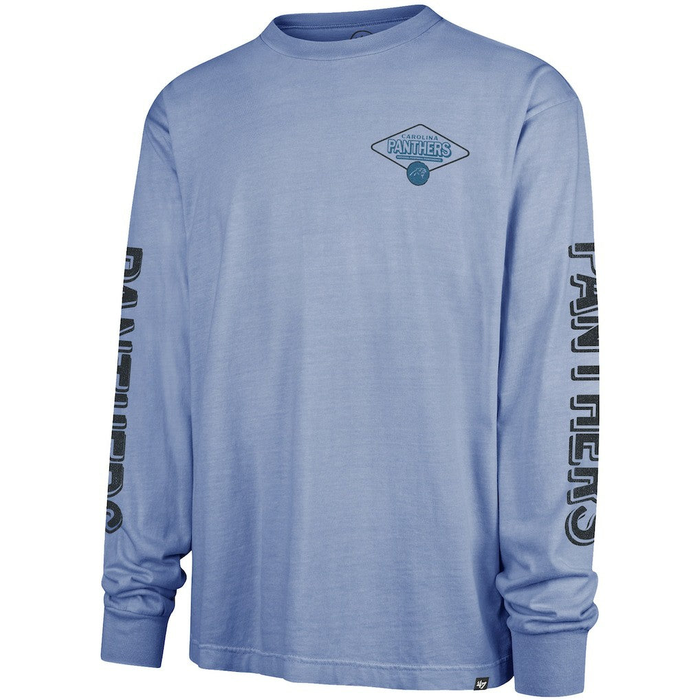Carolina Panthers '47 Cairn Ravine Foundation Long Sleeve T-Shirt Blue - 47 brand