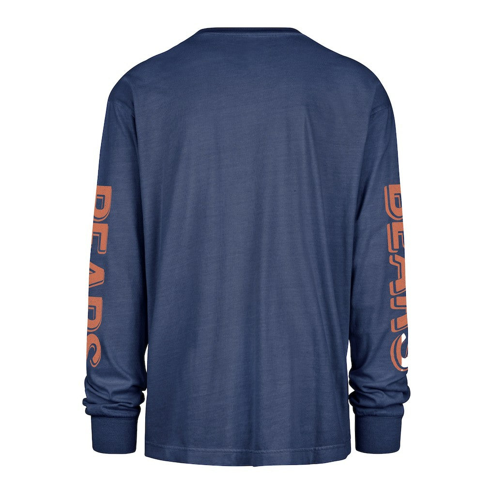 Chicago Bears '47 Cairn Ravine Foundation Long Sleeve T-Shirt Navy - 47 brand