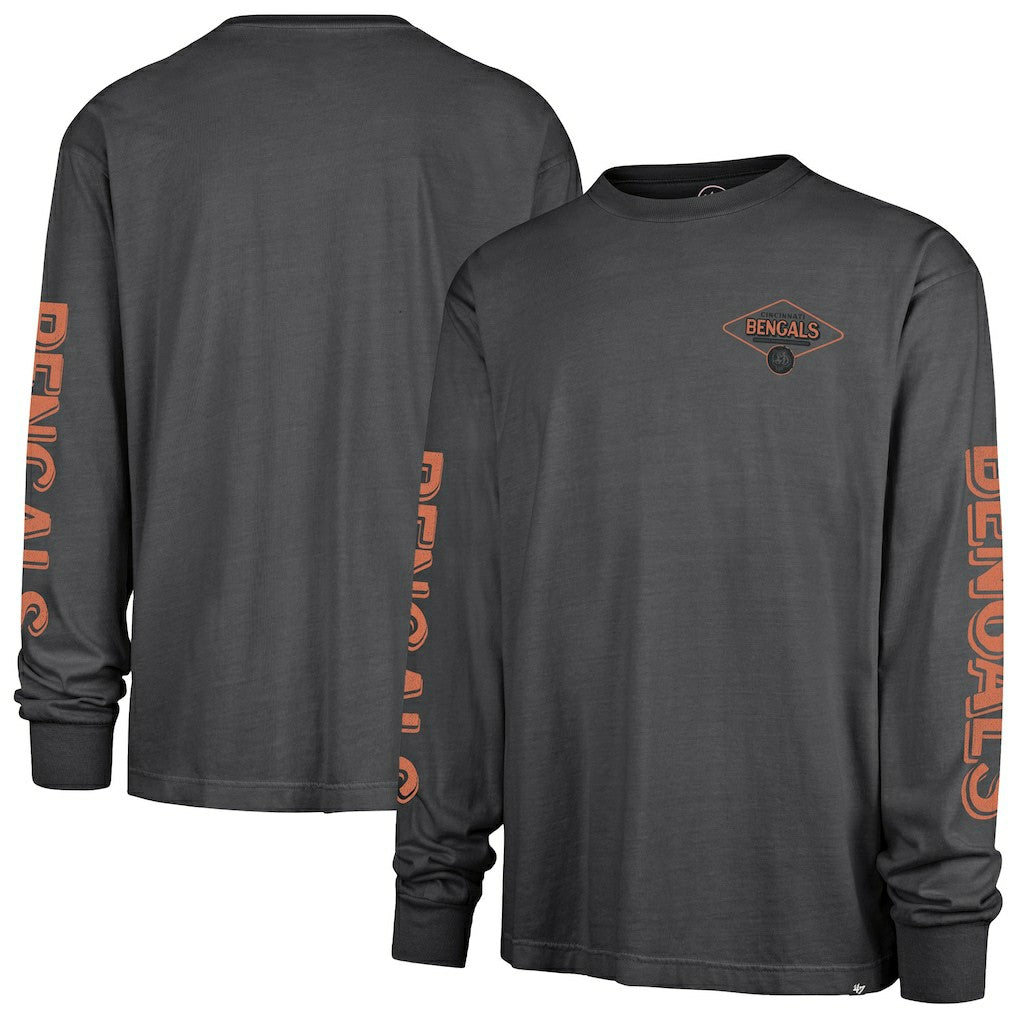 Cincinnati Bengals '47 Cairn Ravine Foundation Long Sleeve T-Shirt Black - 47 brand