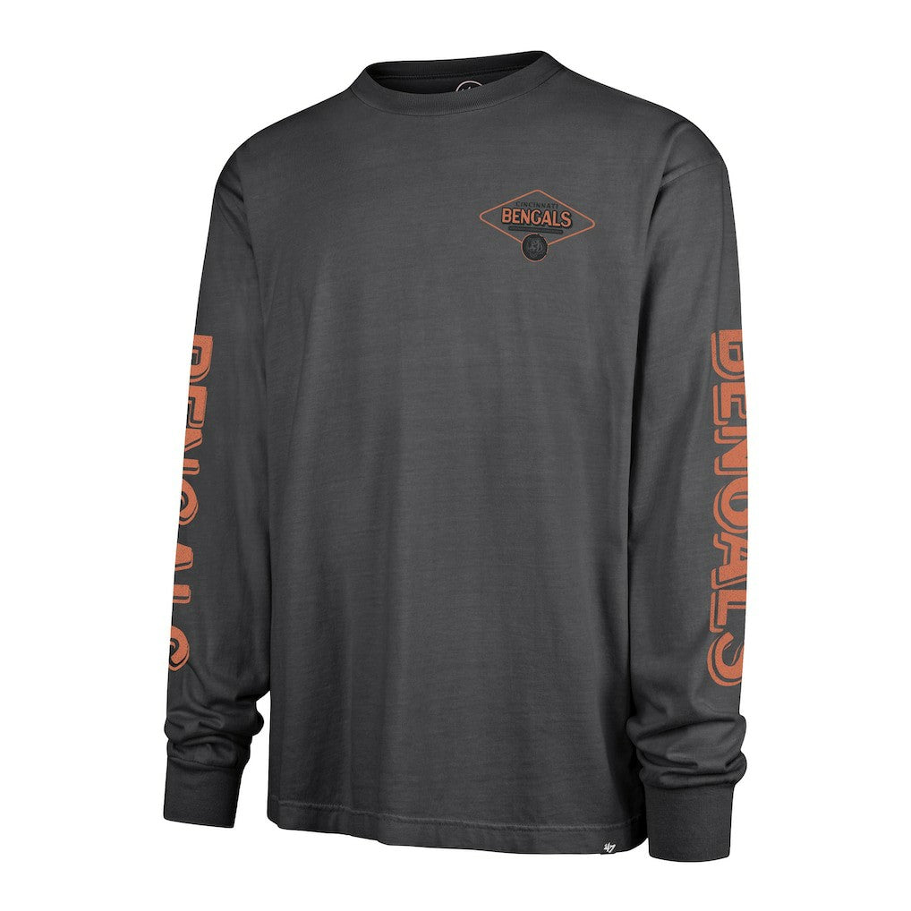 Cincinnati Bengals '47 Cairn Ravine Foundation Long Sleeve T-Shirt Black - 47 brand