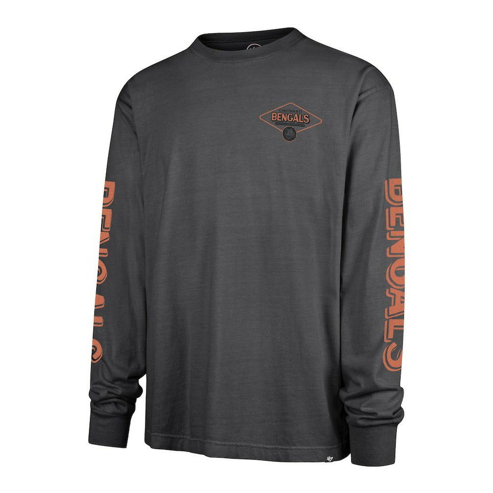 Cincinnati Bengals '47 Cairn Ravine Foundation Long Sleeve T-Shirt Black - 47 brand