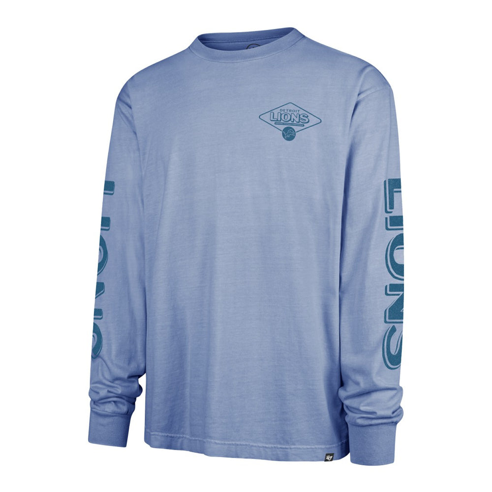 Detroit Lions '47 Cairn Ravine Foundation Long Sleeve T-Shirt Blue - 47 brand