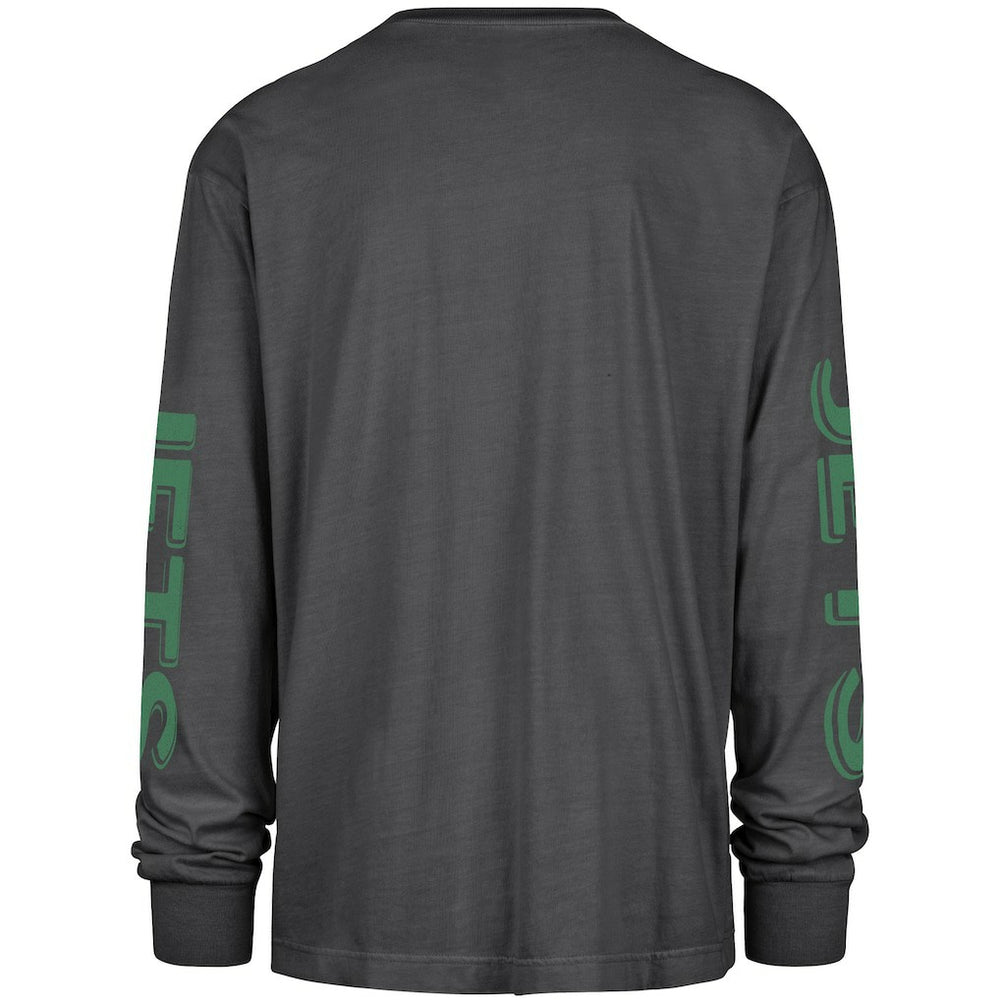 New York Jets '47 Cairn Ravine Foundation Long Sleeve T-Shirt Charcoal - 47 brand