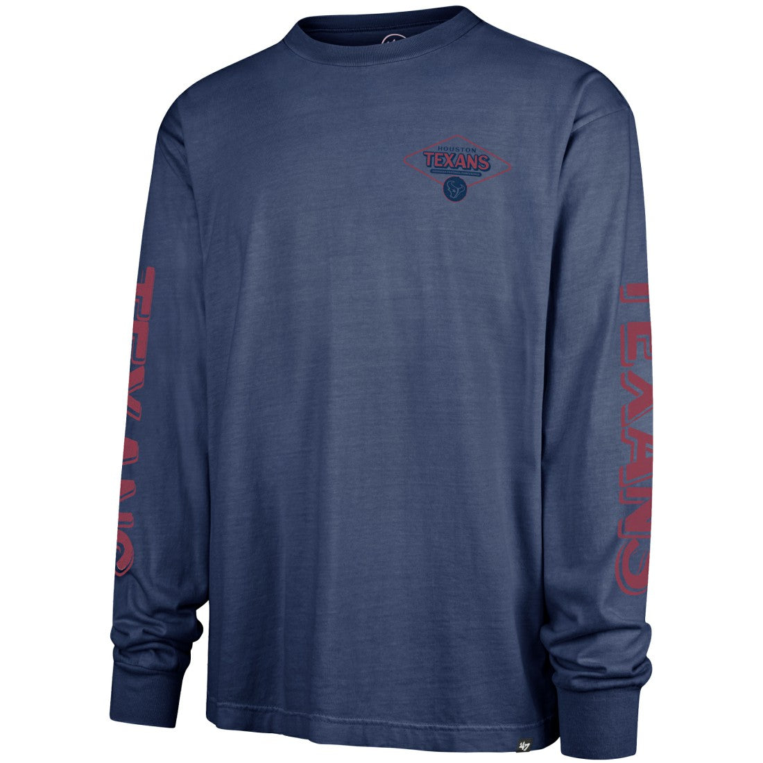 Houston Texans '47 Cairn Ravine Foundation Long Sleeve T-Shirt Navy - 47 brand