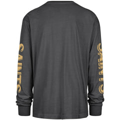 New Orleans Saints '47 Cairn Ravine Foundation Long Sleeve T-Shirt Black - 47 brand