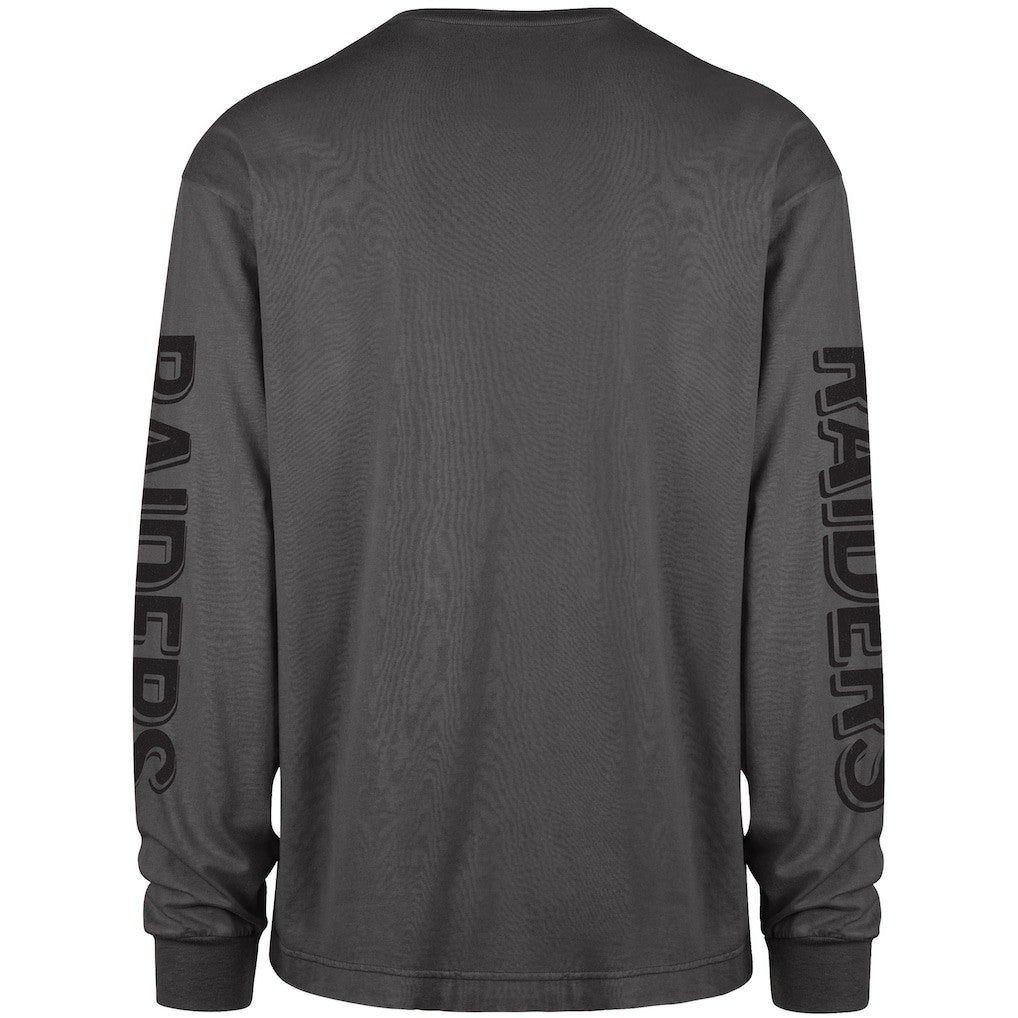 Las Vegas Raiders '47 Cairn Ravine Foundation Long Sleeve T-Shirt Black - 47 brand