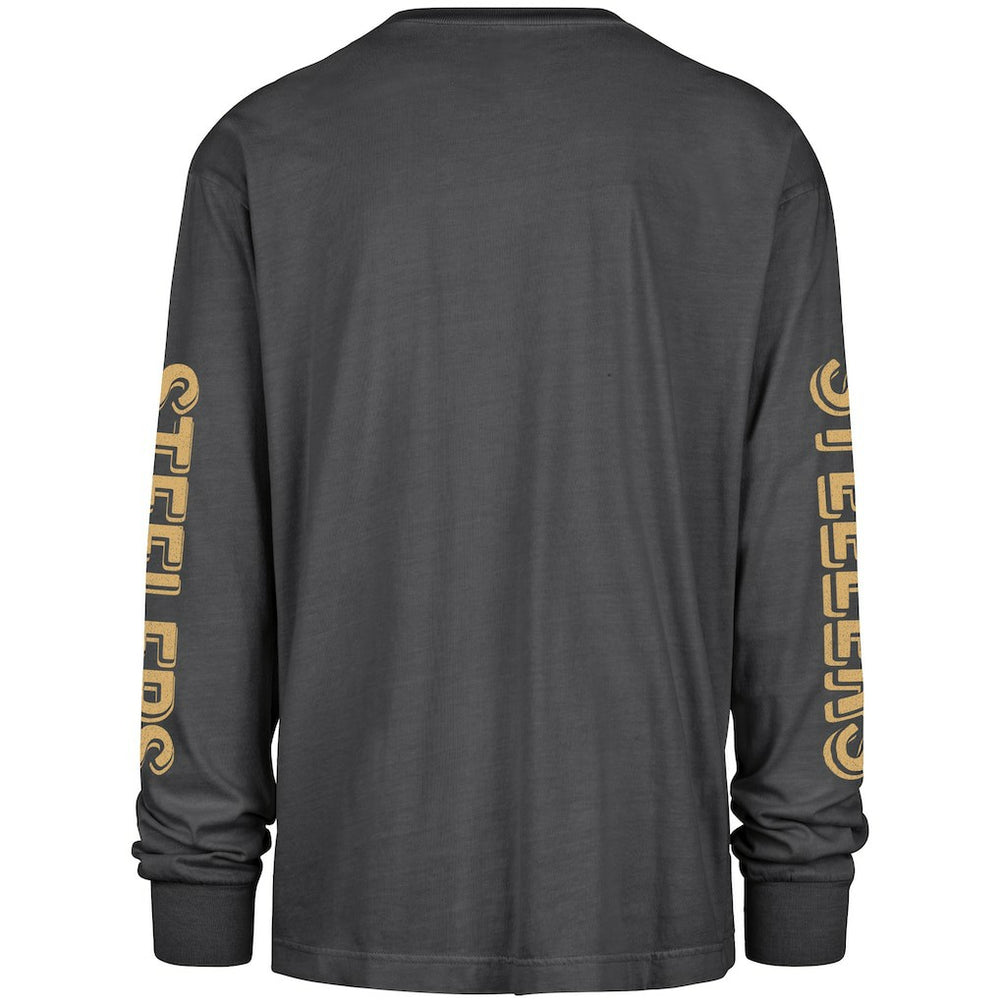 Pittsburgh Steelers '47 Cairn Ravine Foundation Long Sleeve T-Shirt Black - 47 brand