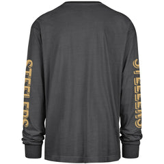 Pittsburgh Steelers '47 Cairn Ravine Foundation Long Sleeve T-Shirt Black - 47 brand