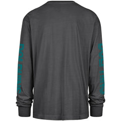 Miami Dolphins '47 Cairn Ravine Foundation Throwback Long Sleeve T-Shirt Black - 47 brand