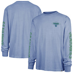 Seattle Seahawks '47 Cairn Ravine Foundation Throwback Long Sleeve T-Shirt Blue - 47 brand