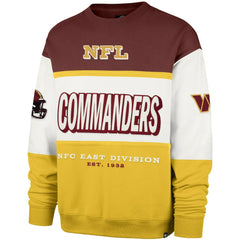 Washington Commanders '47 Breeze Maximalist Sweatshirt Burgundy/Gold - 47 brand