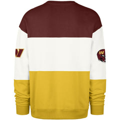 Washington Commanders '47 Breeze Maximalist Sweatshirt Burgundy/Gold - 47 brand