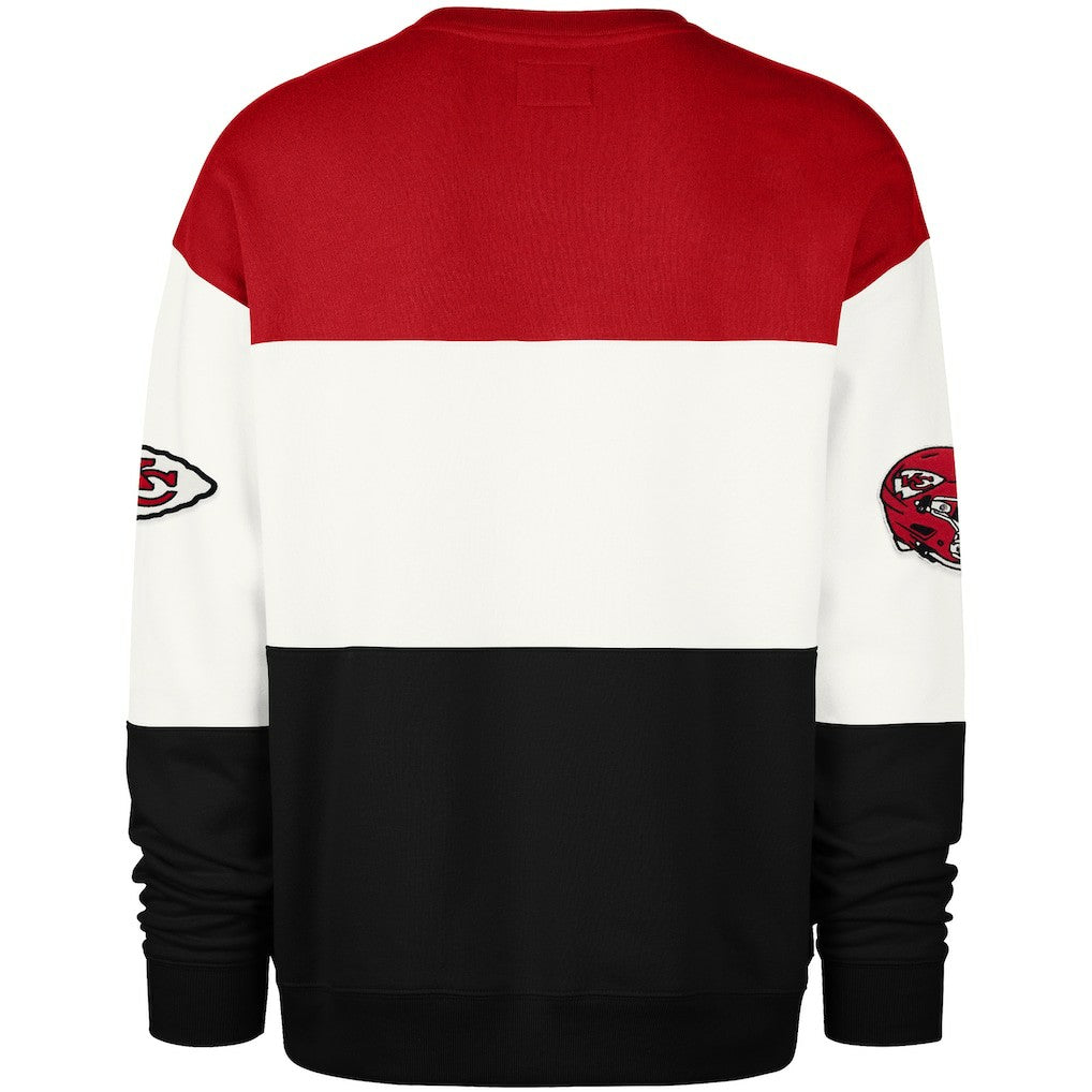 Kansas City Chiefs '47 Breeze Maximalist Sweatshirt Red/Black - 47 brand