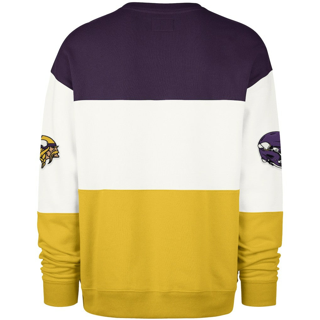 Minnesota Vikings '47 Breeze Maximalist Sweatshirt Purple/Gold - 47 brand