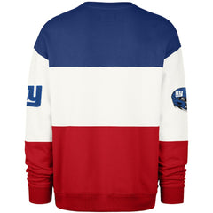 New York Giants '47 Breeze Maximalist Sweatshirt Royal/Red - 47 brand