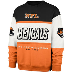 Cincinnati Bengals '47 Breeze Maximalist Sweatshirt Black/Orange - 47 brand
