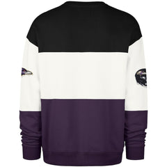 Baltimore Ravens '47 Breeze Maximalist Sweatshirt Black/Purple - 47 brand