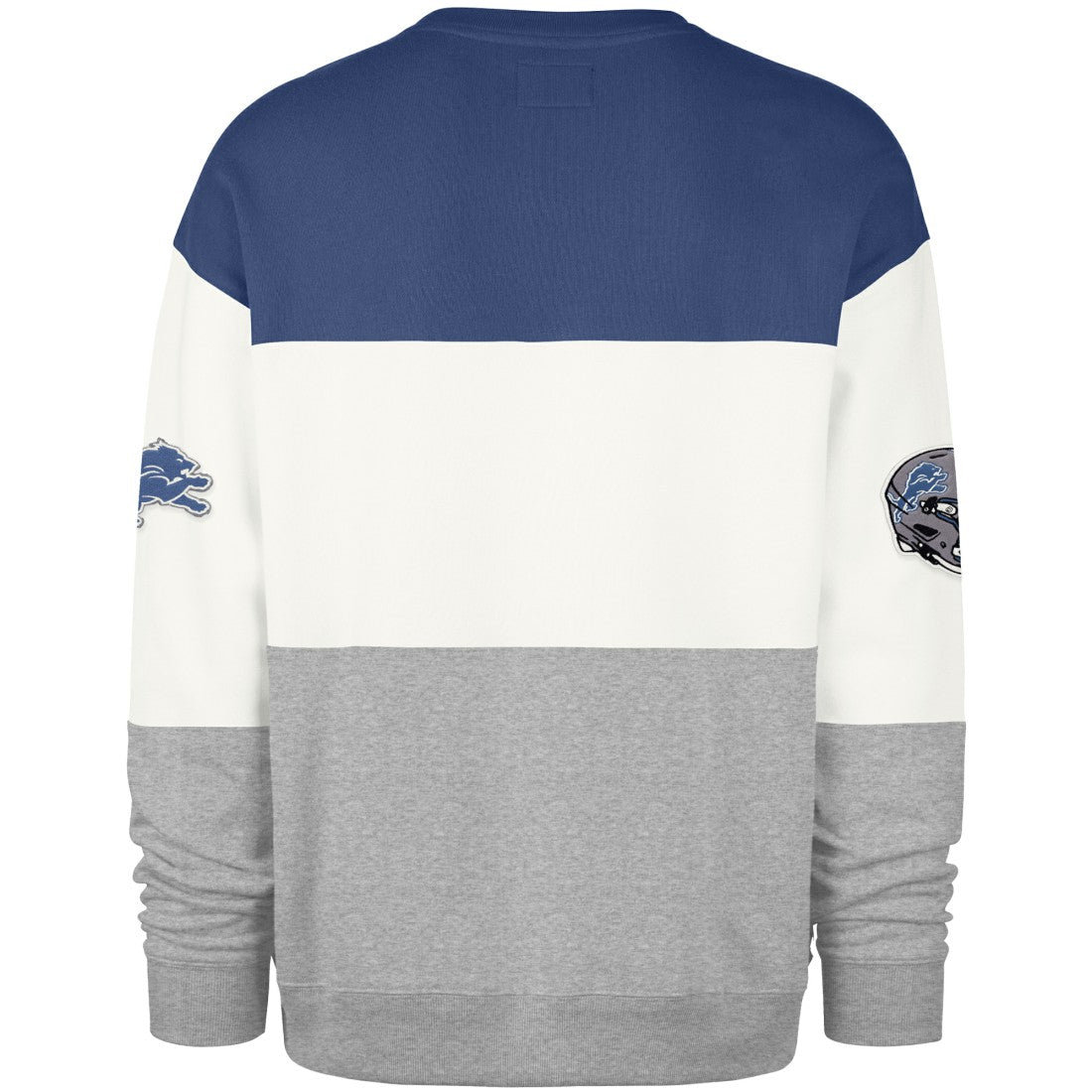 Detroit Lions '47 Breeze Maximalist Sweatshirt Blue/Gray - 47 brand