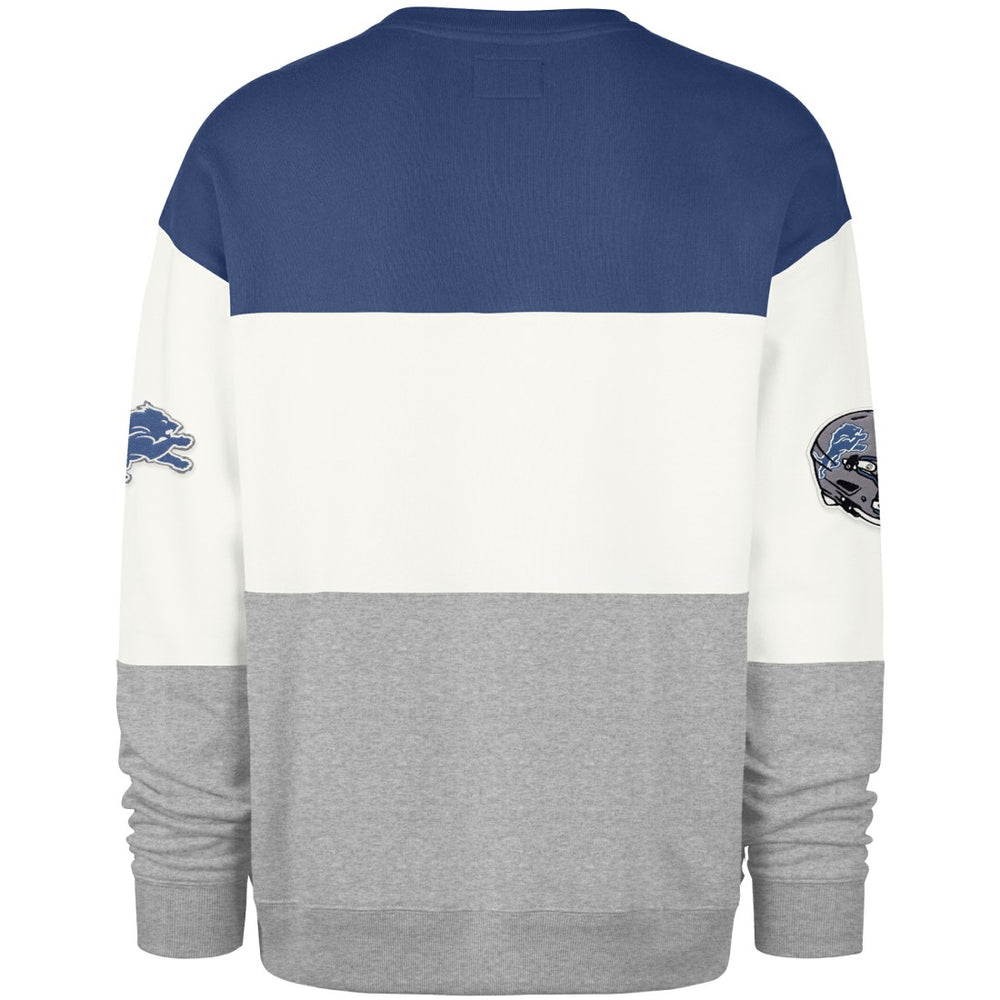 Detroit Lions '47 Breeze Maximalist Sweatshirt Blue/Gray - 47 brand