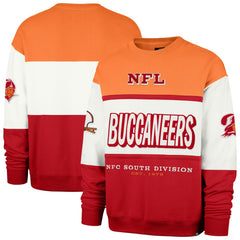 Tampa Bay Buccaneers '47 Throwback Breeze Maximalist Sweatshirt Orange/Red - 47 brand
