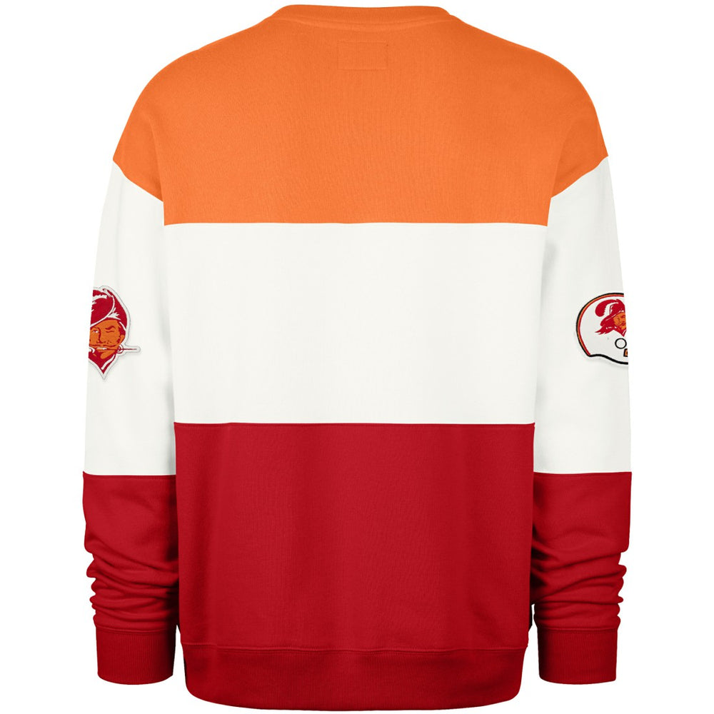 Tampa Bay Buccaneers '47 Throwback Breeze Maximalist Sweatshirt Orange/Red - 47 brand