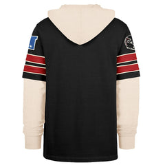 Atlanta Falcons '47 Split Zone Cornerback Duo Hoodie Black - 47 brand
