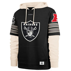 Las Vegas Raiders '47 Split Zone Cornerback Duo Hoodie Black - 47 brand
