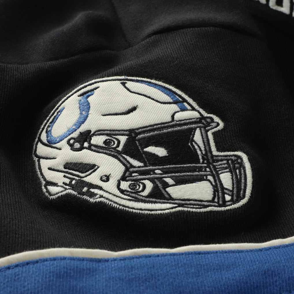 Indianapolis Colts '47 Split Zone Cornerback Duo Hoodie Black - 47 brand