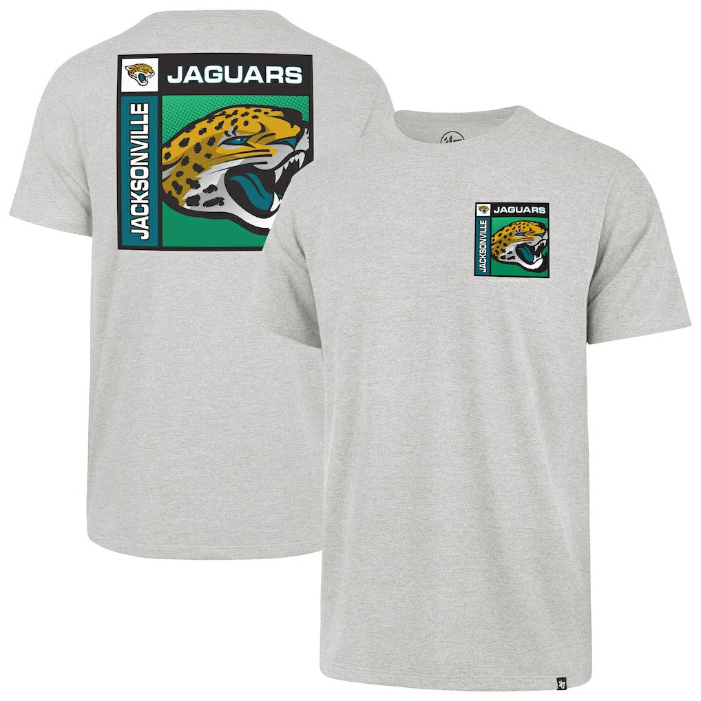 Jacksonville Jaguars '47 Chrome Plate Franklin T-Shirt Gray - 47 brand
