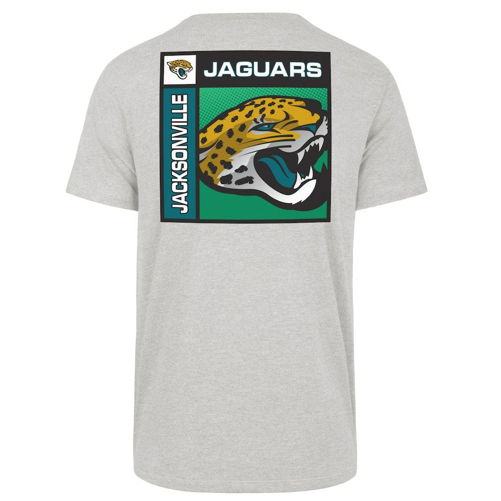 Jacksonville Jaguars '47 Chrome Plate Franklin T-Shirt Gray - 47 brand